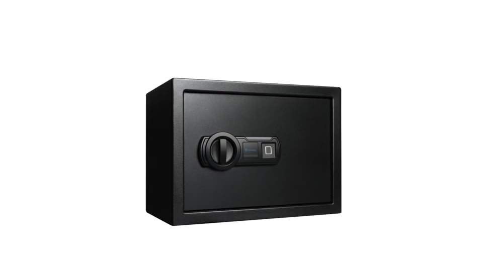 Fortress Medium Personal Safe with Biometric Lock, Black Santex, Medium, 44B20