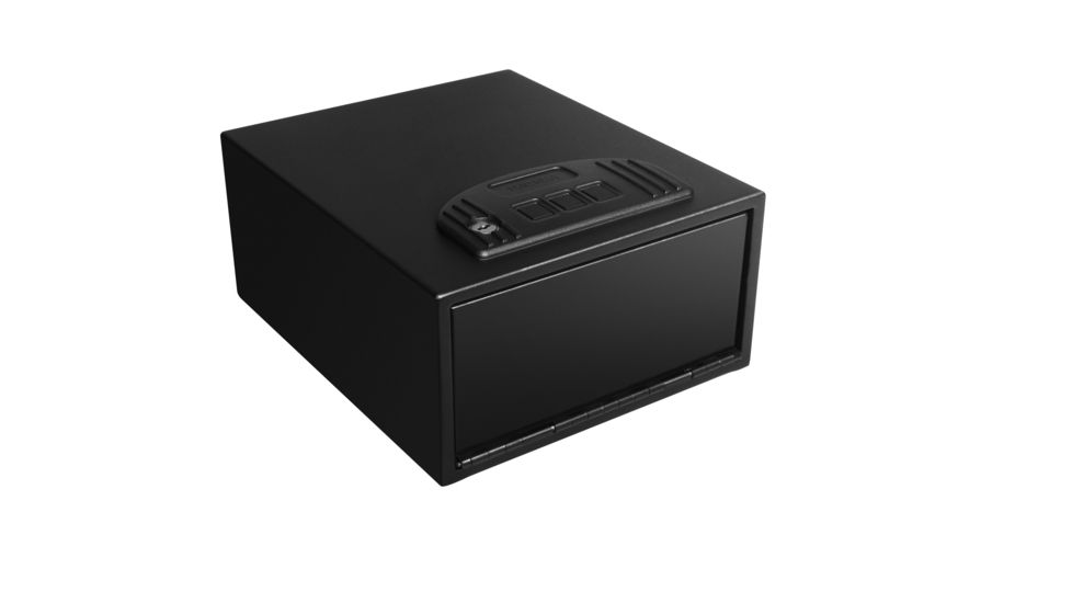 Fortress Medium Quick Access Safe with Electronic Lock, Black, Medium, 55E20