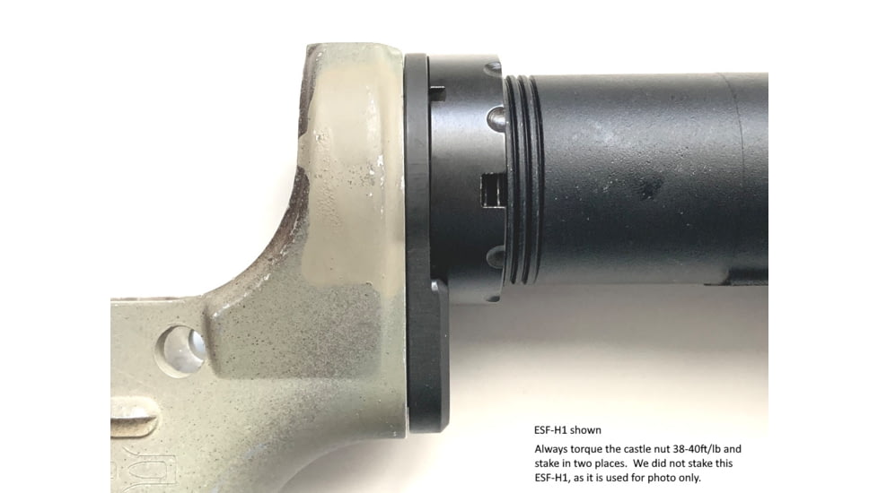 Forward Controls Design 4140 End Plate w/Rear Facing QD Sling Swivel Socket