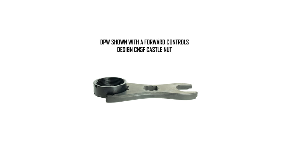 Forward Controls Design Dual Purpose Wrench w/Suppressor 3/4 Wrench and Castle Nut Wrench