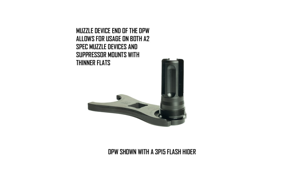 Forward Controls Design Dual Purpose Wrench w/Suppressor 3/4 Wrench and Castle Nut Wrench