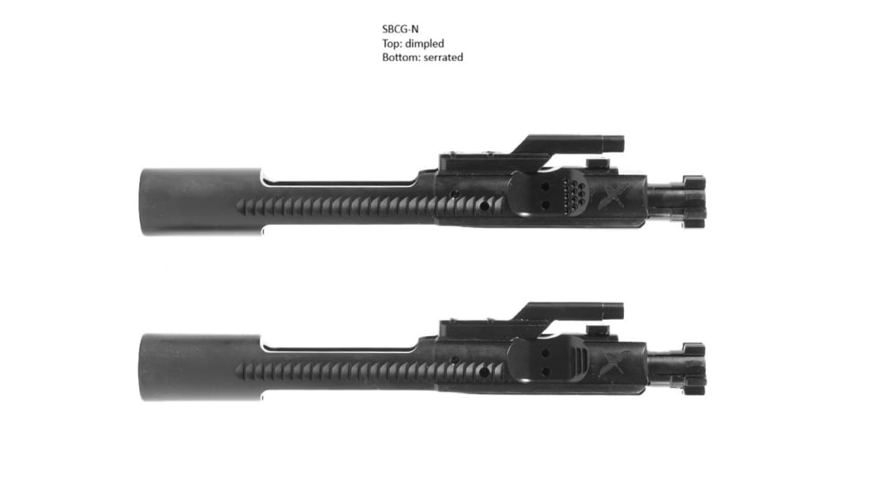 Forward Controls Design N M4, M16 .223 Remington/5.56x45mm NATO Bolt Carrier Group, Black, Dimpled FA Surface, SBCG-N, Dimpled