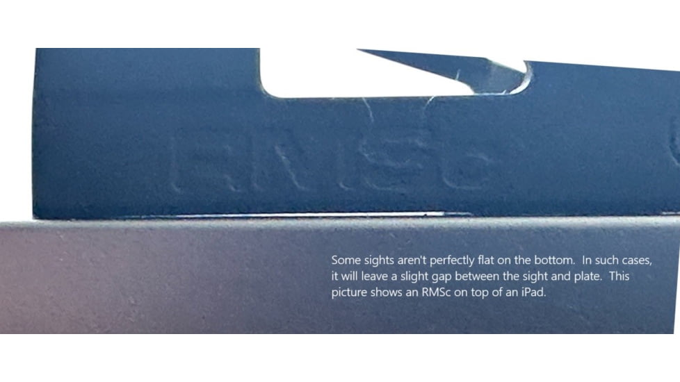 Forward Controls Design RMSc Adaptor Plate, Glock MOS, OPF-G, Black, RMSc