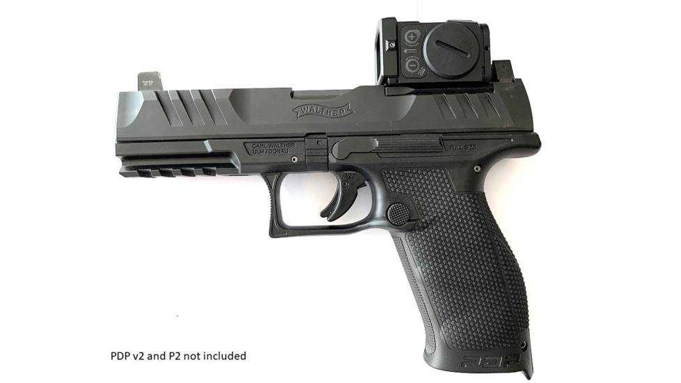 Forward Controls Design V2 PDP Walther PDP Aimpoint ACRO P1 and P2 Adapter Plate