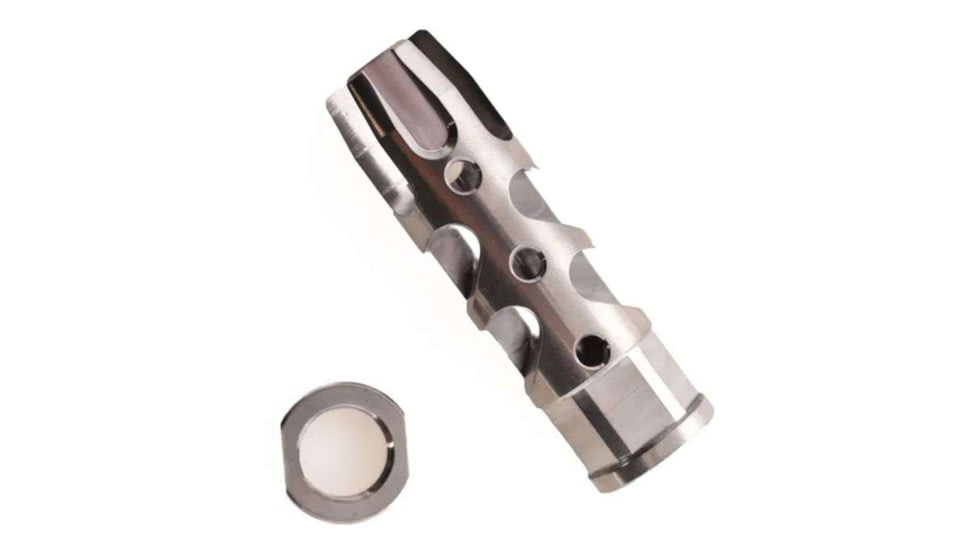Fostech AR-15 Strake Brake, 5.56, Titanium, 2503-Ti-5.56
