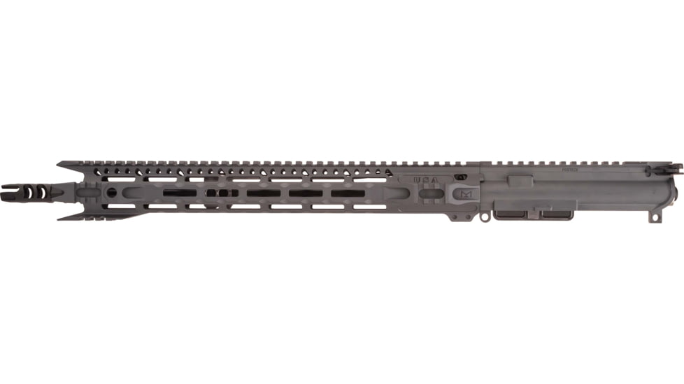 Fostech Complete Upper Receiver, MACH-1, AR-15, 16 inch Barrel, Nickel Boron Bolt Carrier Group, Sniper Grey, 6212-SG