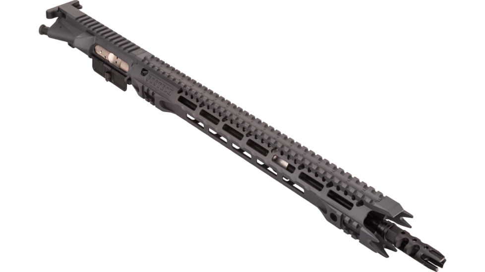 Fostech Complete Upper Receiver, MACH-1, AR-15, 16 inch Barrel, Nickel Boron Bolt Carrier Group, Sniper Grey, 6212-SG