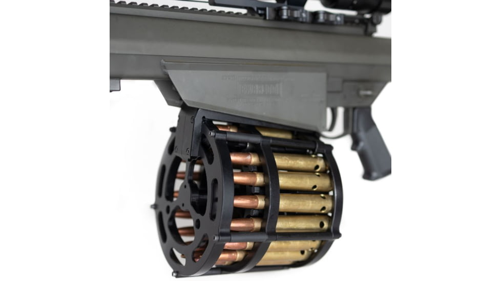 Fostech Barret M107A1 / M82A1 .50 Caliber 20 Round Drum Semi Auto Rifle Magazine