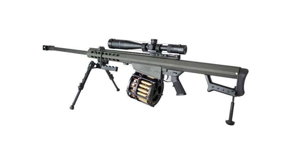 Fostech Barret M107A1 / M82A1 .50 Caliber 20 Round Drum Semi Auto Rifle Magazine