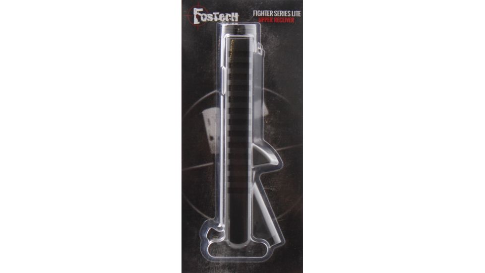 Fostech AR-15 Mg/Al Alloy Upper Receiver Stripped, Black, FT-LITE-UPPER