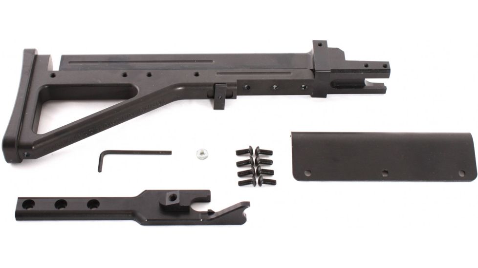 Fostech Bumpski Standard w/Tang Complete Assembly, Black, Right Hand, FT-B-RH-T
