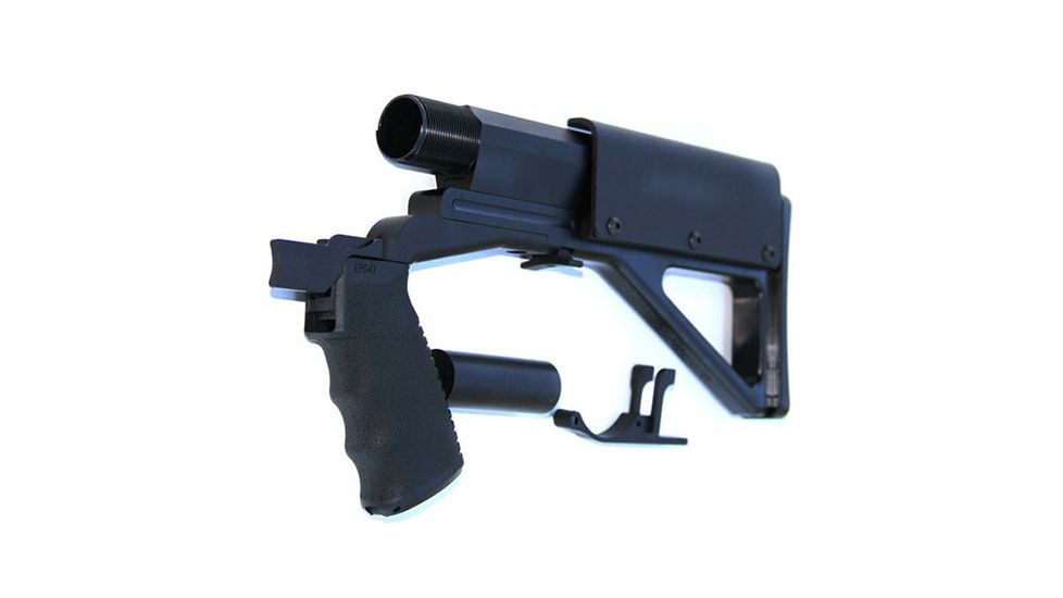 Fostech Defend AR-15 Complete Assembly Fixed Stock, Black, Left Hand, FT-D-15-LH-F