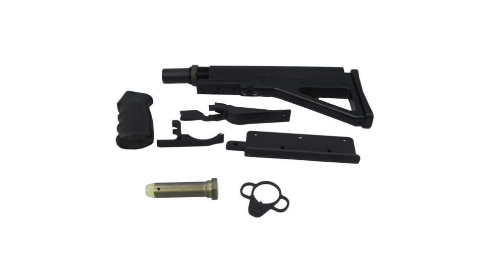 Fostech Defend AR-15 Complete Assembly Fixed Stock, Black, Right Hand, FT-D-15-RH-F