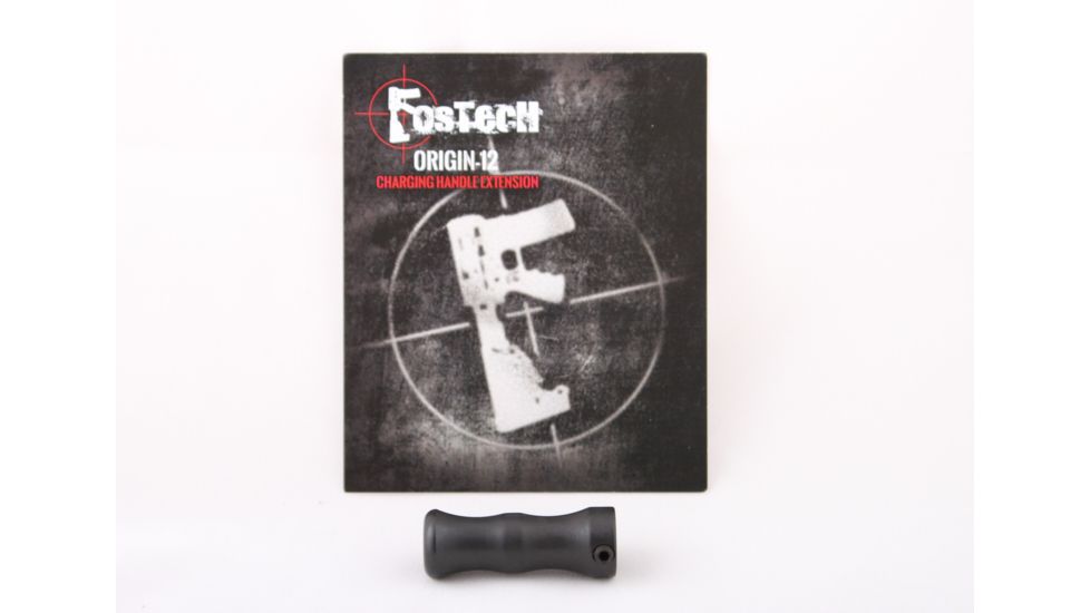 Fostech Origin-12 Charge Handle Extension, Black, FT-12CHARGEEXT