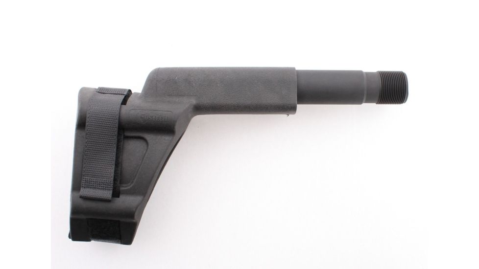 Fostech SBV Brace, without buffer tube, Black, 6500