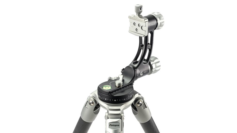 Fotopro Eagle Series E-6H Gimbal head, 1.54lbs Weight, 33.06lbs Max Load, Black, 7.48x2.32x4.72 in E-6H