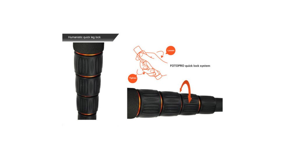 Fotopro TT-1 Tripod Kit, Black TT-1