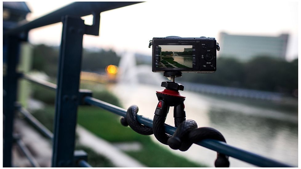 Fotopro UFO2 Flexible Tripod, Black/Red, Regular FPUFO2