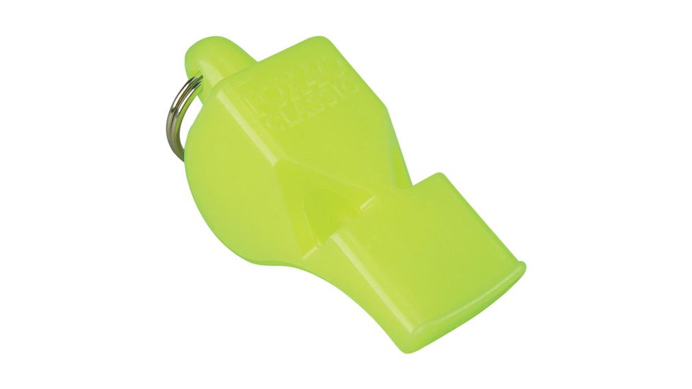 Fox 40 Safety Whistle, Neon Yellow 45301.01.103
