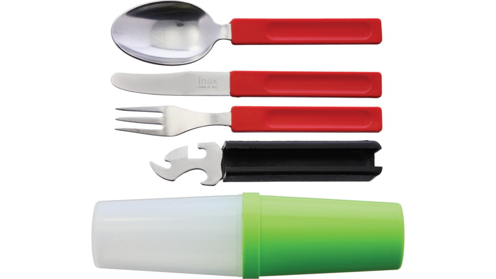 Fox Camp Cutlery Set, Plastic handles, 09FX020