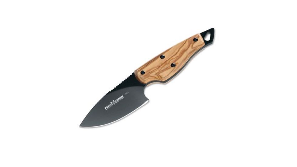 Fox European Hunter Fixed Blade Knife, 7.7 inch, Olive 2160700