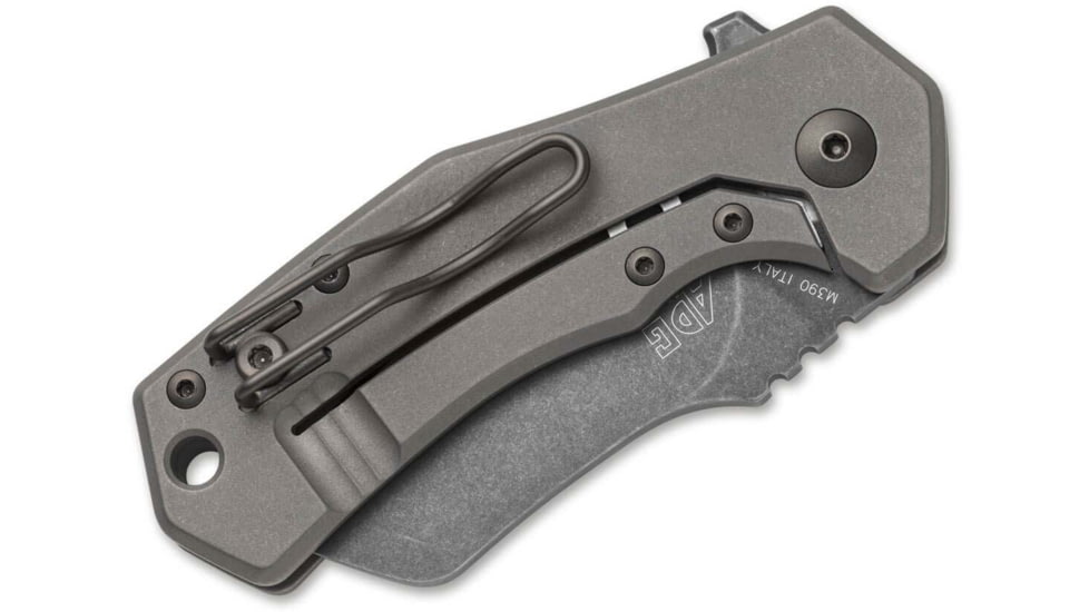 Fox Italico Folding Knife, 2.36in, M390, Titanium Black Handle, 01FX896