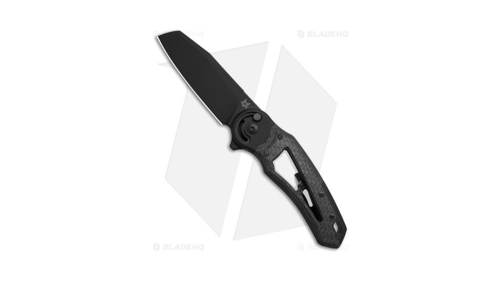 Fox Knives Americas Metamorphosis Folding Knife, 3.15in, Bohler M390 Stainless Steel, Wharncliffe Blade, Micarta, Black Handle, Black/Black, 7.87 inch, BHQ-195004