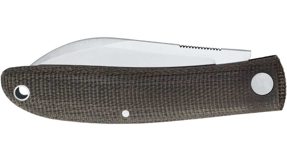 Fox Livri Micarta Knife, Brown, Small, 01FX849