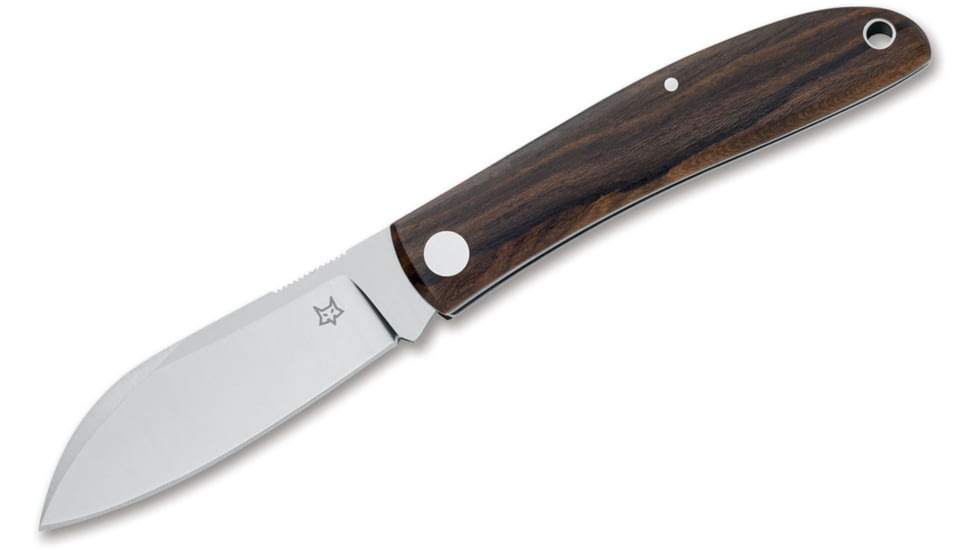 Fox Livri Ziricote Knife, Brown, Small, 01FX851