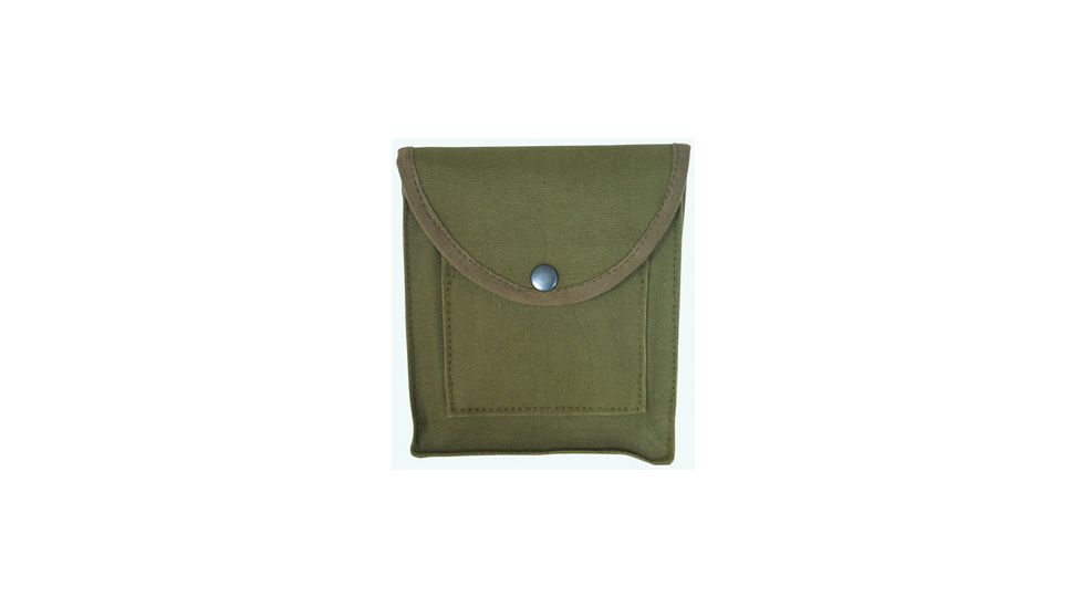 Fox Outdoor 1-Pocket Canvas Utility Pouch, Olive Drab 099598408008