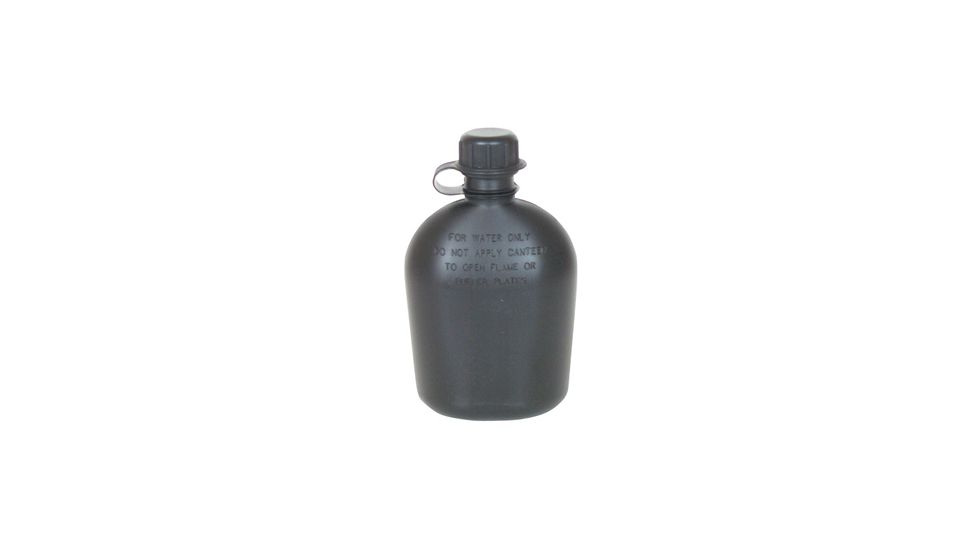 Fox Outdoor 1 Qt. Canteen 2pc, Black 099598331108