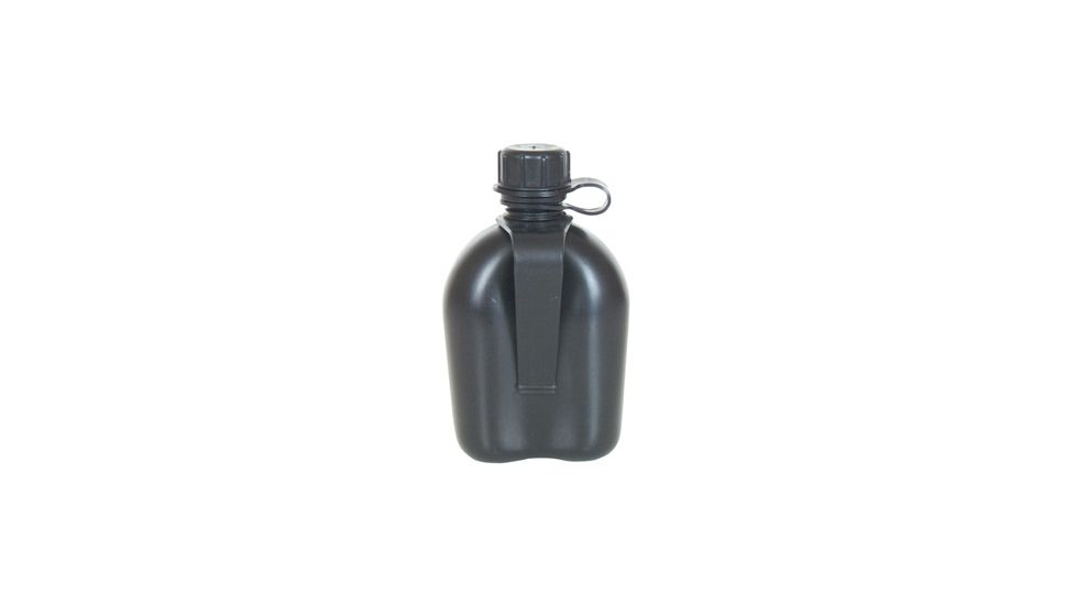 Fox Outdoor 1 Qt. Canteen w/ Belt Clip, Black 099598331306