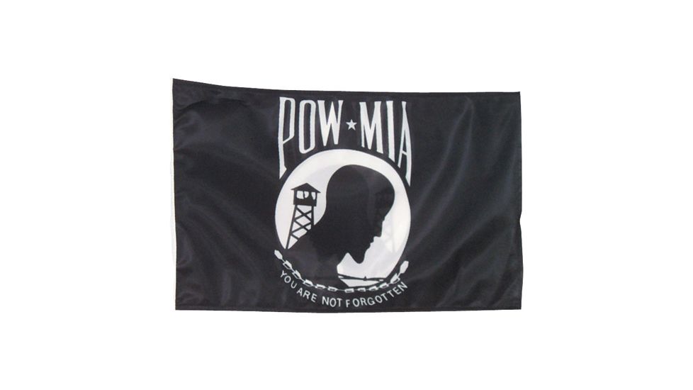 Fox Outdoor 2ft x 3ft Flags, POW/MIA, 84-072