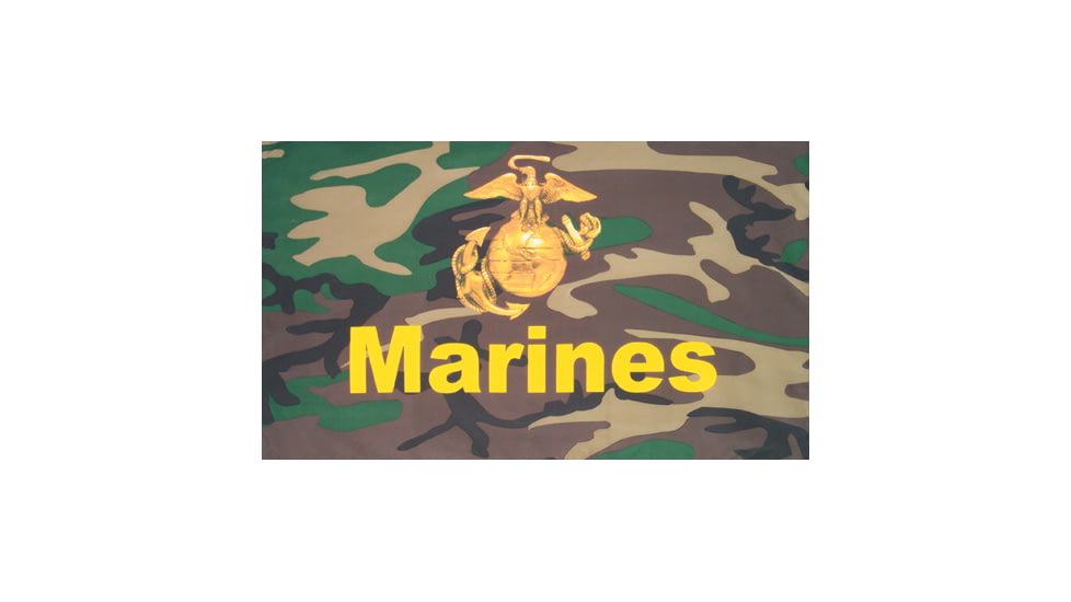 Fox Outdoor 3 X 5 Marines Camo Flag 84-053