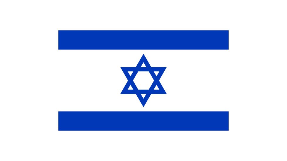 Fox Outdoor 3ft x 5ft Country Flags, ISRAEL, 84C-103