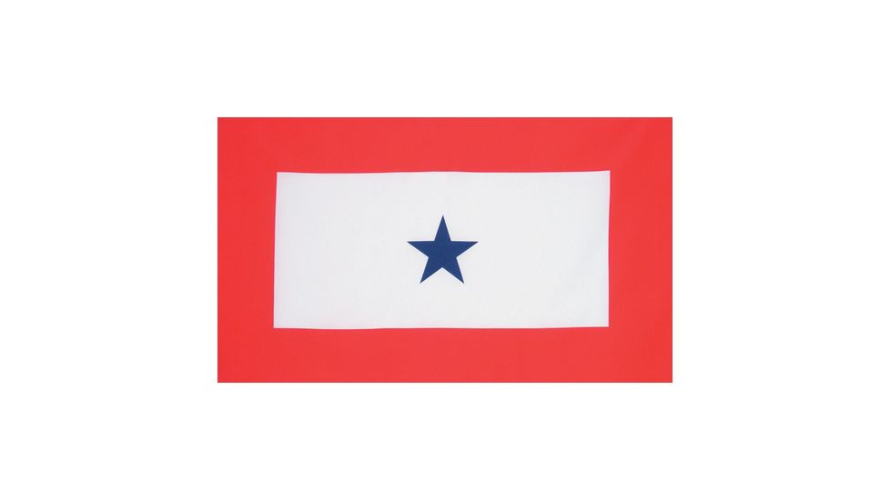 Fox Outdoor 3ft x 5ft Flags, 1 Blue Star, 84-43