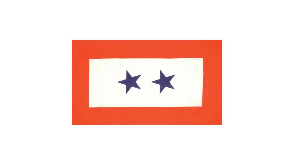 Fox Outdoor 3ft x 5ft Flags, 2 Blue Stars, 84-44