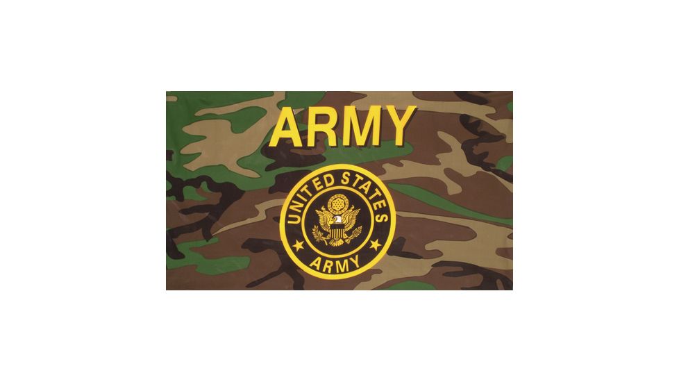 Fox Outdoor 3ft x 5ft Flags, Camo Army, 84-028