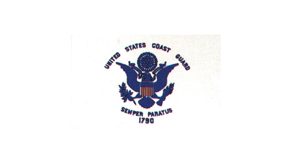 Fox Outdoor 3ft x 5ft Flags, Coast Guard, 84-06