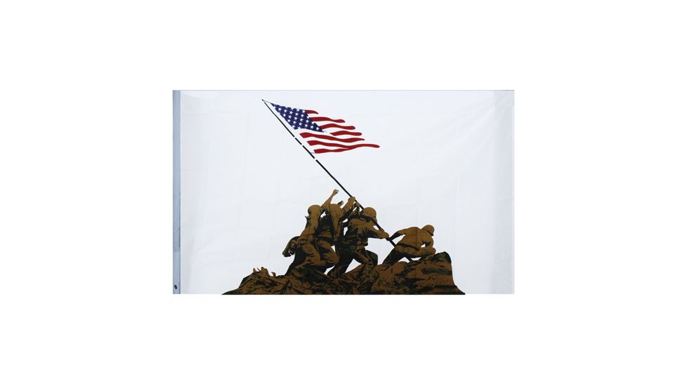 Fox Outdoor 3ft x 5ft Flags, Iwo Jima, 84-53