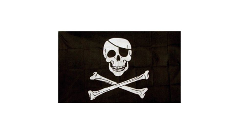 Fox Outdoor 3ft x 5ft Flags, Jolly Roger, 84-09
