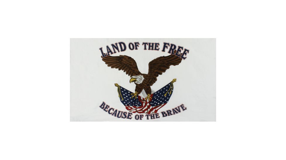 Fox Outdoor 3ft x 5ft Flags, Land of the Free, 84-011