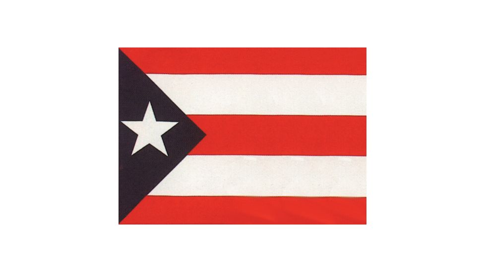 Fox Outdoor 3ft x 5ft Flags, Puerto Rico, 84-28