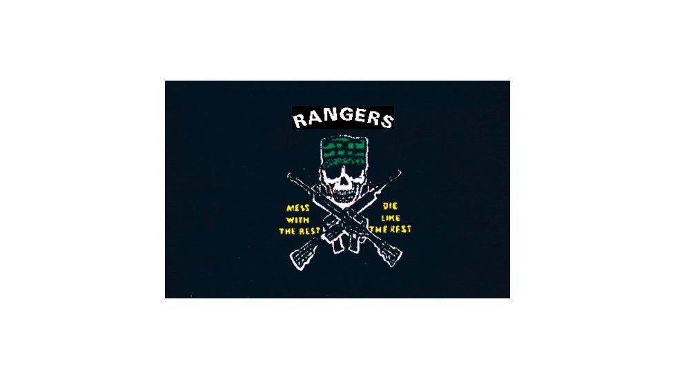 Fox Outdoor 3ft x 5ft Flags, Rangers - Mess with the Best, 84-55