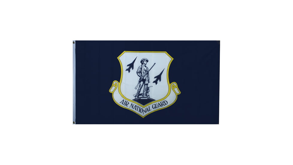 Fox Outdoor 3ft x 5ft Flags, US Air National Guard - Blue, 84-064