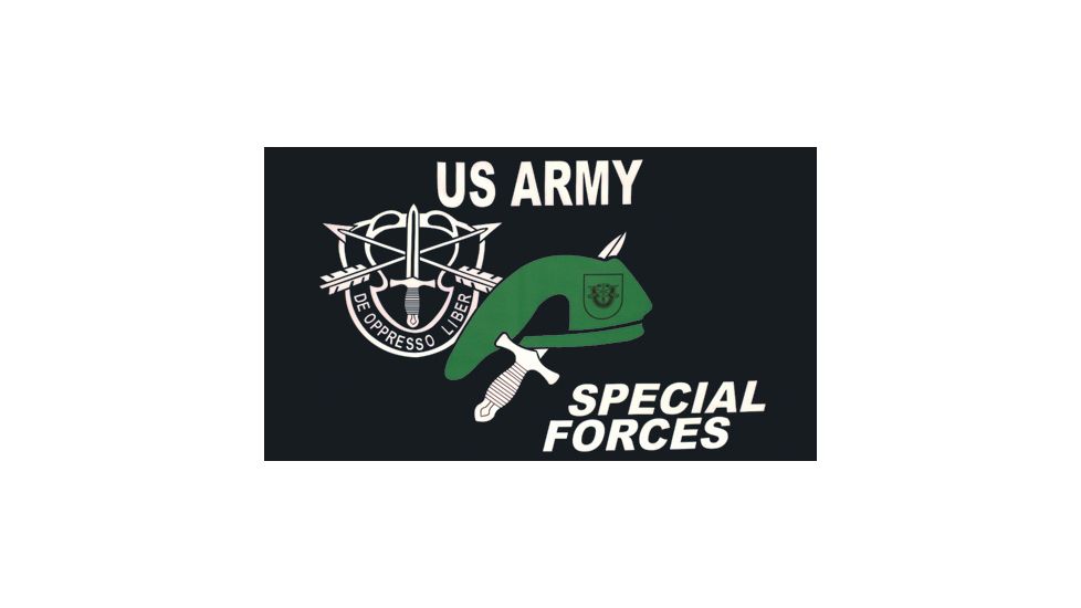 Fox Outdoor 3ft x 5ft Flags, US Army Special Forces, 84-027