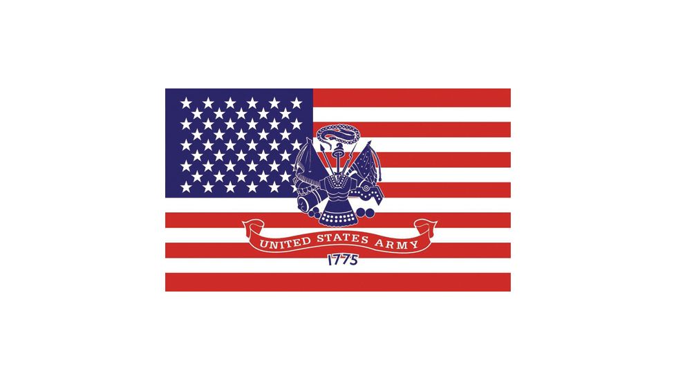 Fox Outdoor 3ft x 5ft Flags, USA Army, 84-002