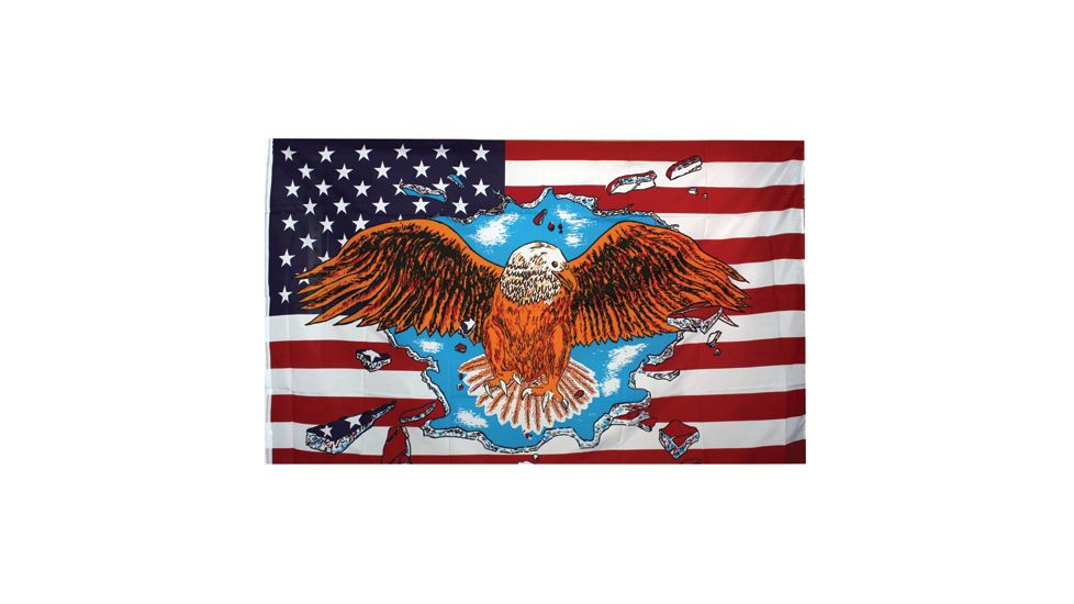 Fox Outdoor 3ft x 5ft Flags, USA Eagle, 84-008