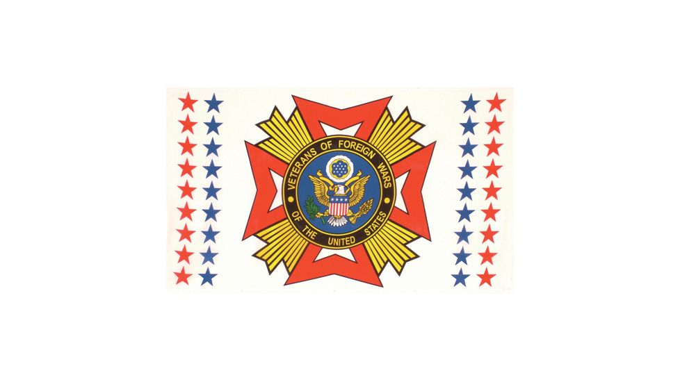 Fox Outdoor 3ft x 5ft Flags, Veterans of Foreign Wars, 84-195