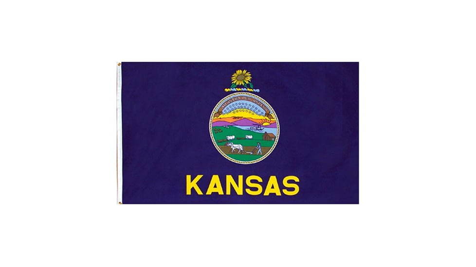 Fox Outdoor 3ft x 5ft State Flags, Kansas, 84-616